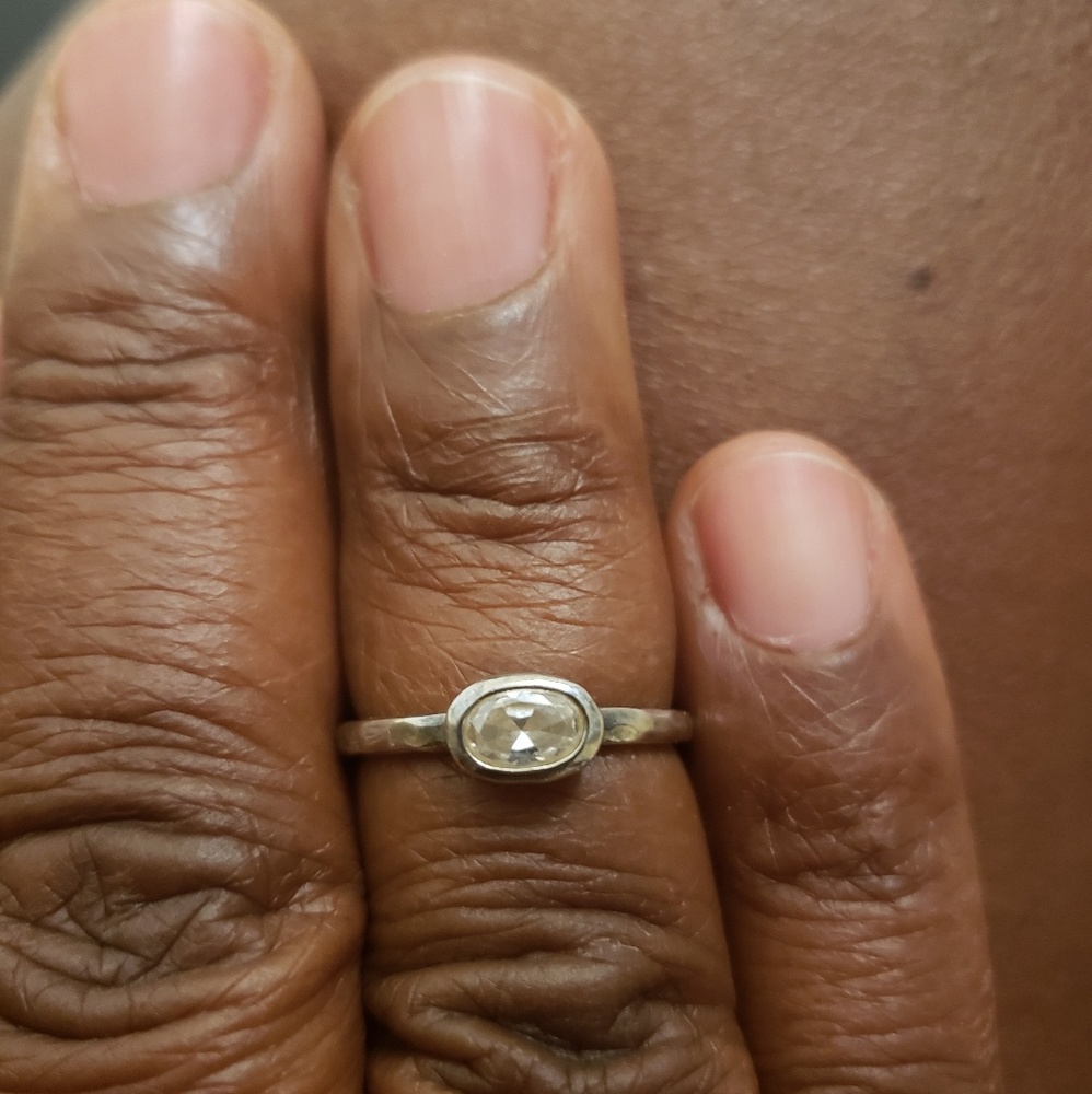 Silpada Crystal Ring size 7